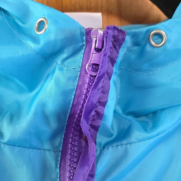 Nickelodeon Rugrats Windbreaker Jacket - Size L | Hooded Quarter-Zip Dinasauer🦖 - Picture 5 of 15